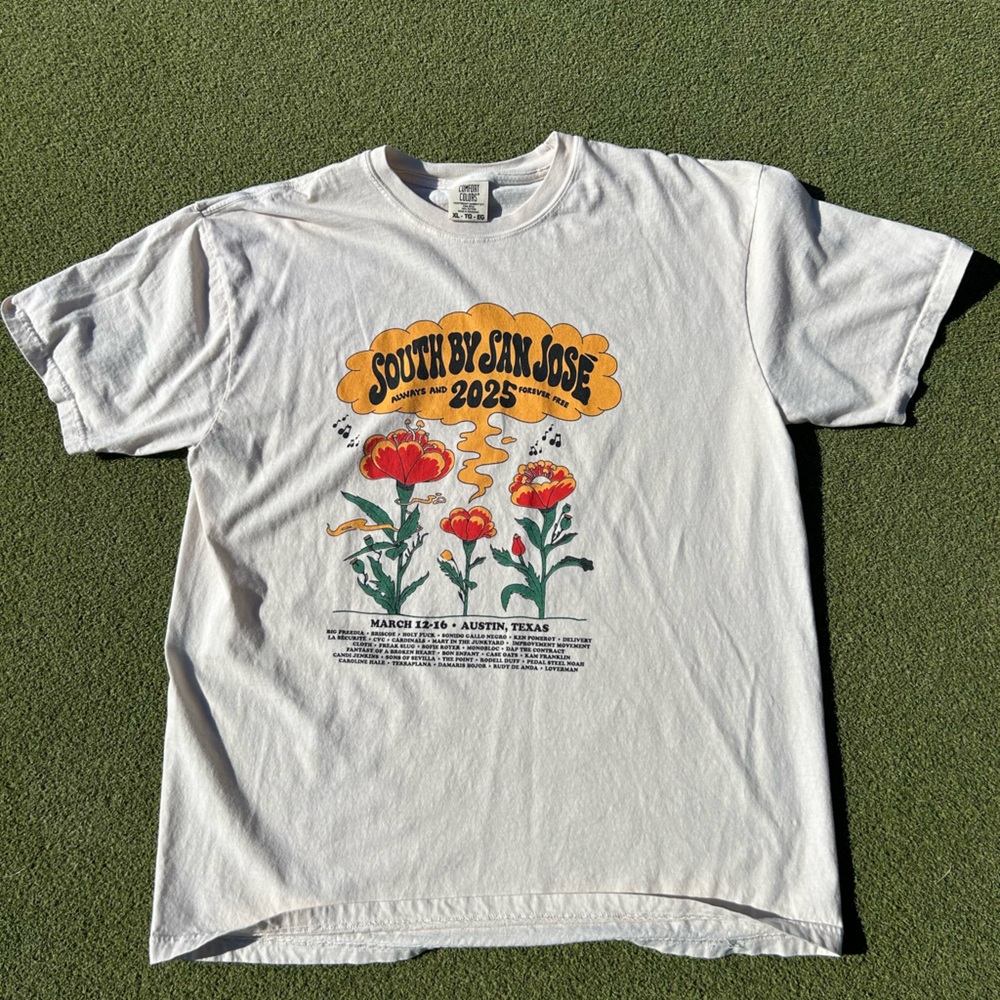 SXSW x SXSJ 2025 Festival Shirt, Size XL. NWOT